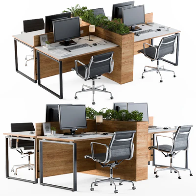 Office Furniture Flower Box — Ver 2