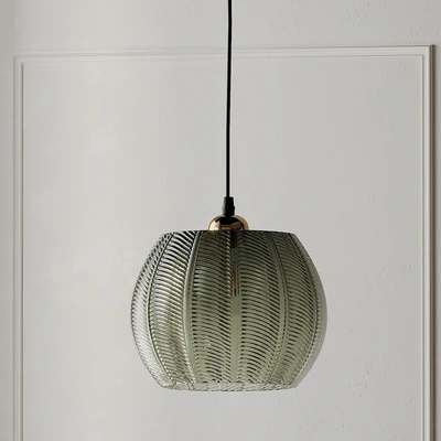 Louis Green Glass Pendant Light from Beaumonde — Вид 3