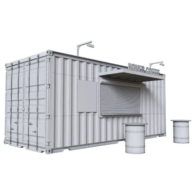 Coffee shop container — Ver 4