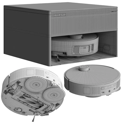 Built-in Robot Vacuum Cleaner Dreame X50 Master — Ver 7