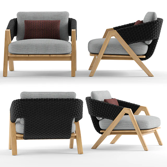 Ethimo knit armchair — Descargar