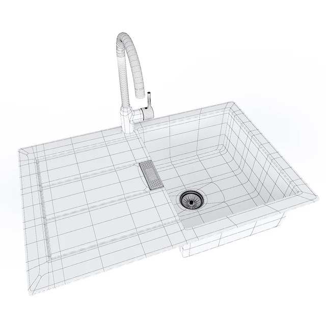 Sink and faucet Franke — Descargar