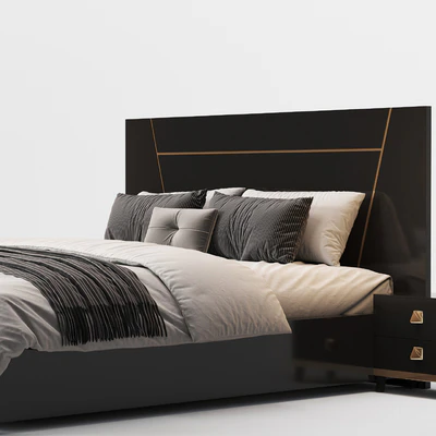 Noir Bed by Alfy — Вид 5