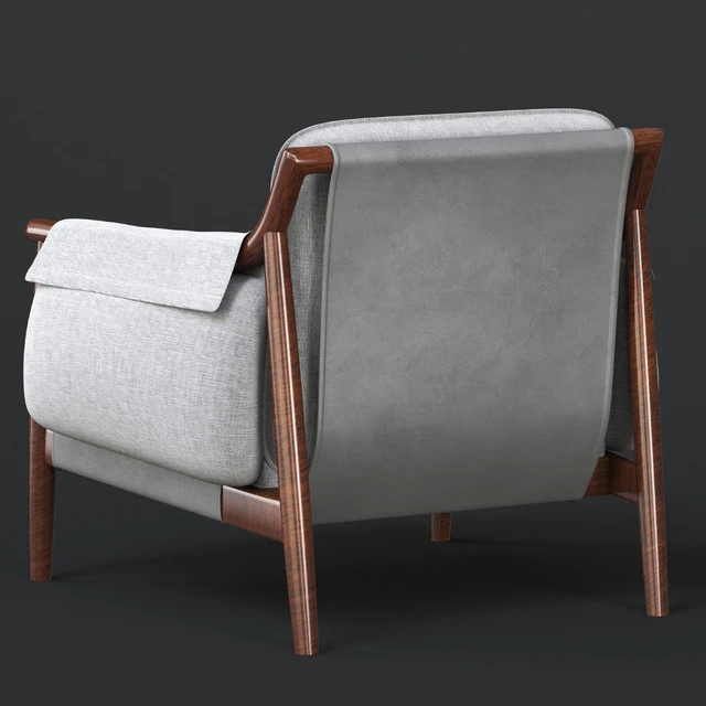 TIMES LOUNGE Fabric armchair — Скачать