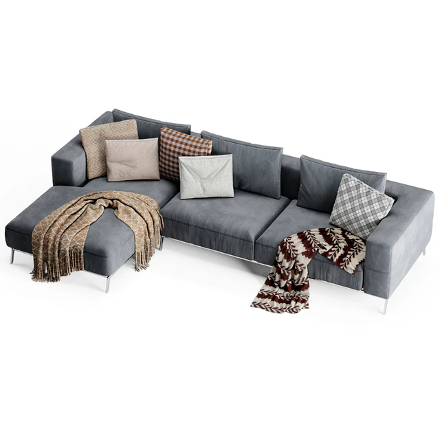 Flexform Ettore Chaise Longue Sofa 2 — Скачать