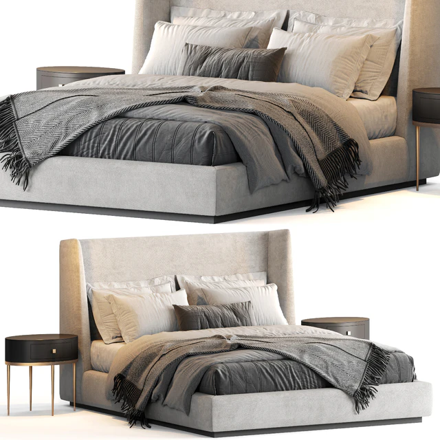Flexform Midnight Bed — Скачать