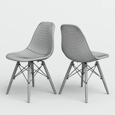 Chair Eames Style DSW Patchwork. — Ver 3