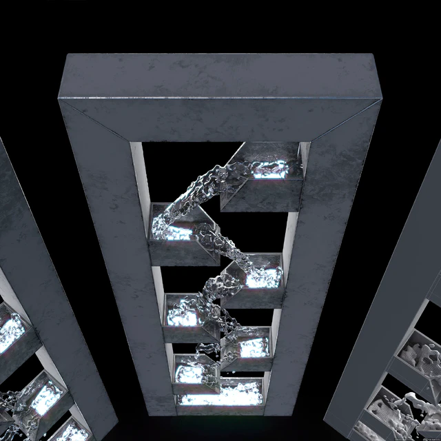 waterfall instalation — Descargar