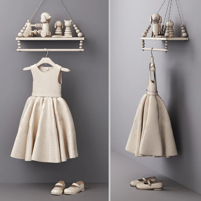 Decorative shelf in the nursery — Descargar