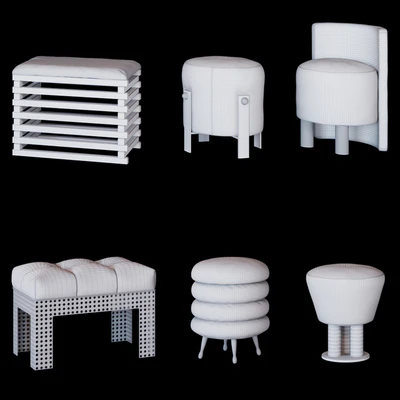 Kelly Wearstler stools — View 2