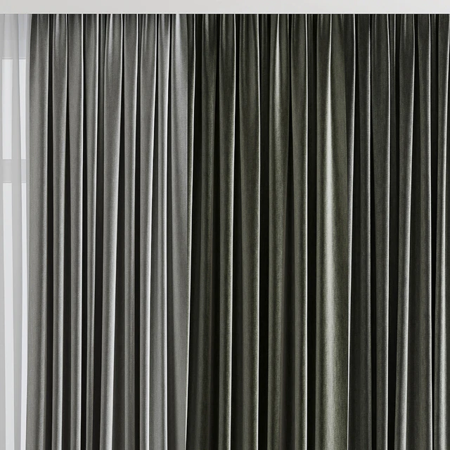 olive green curtains collections 04 — Скачать