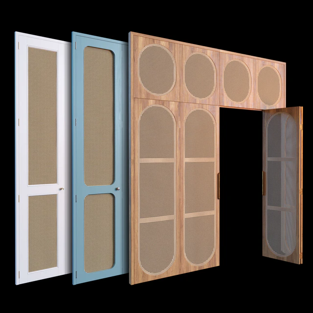 Rattan door set — Descargar