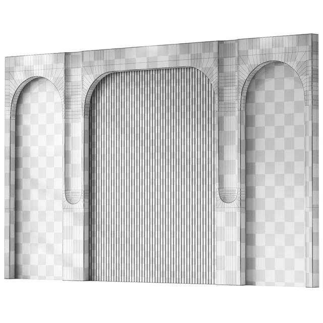 Wall arched decorative panels — Descargar