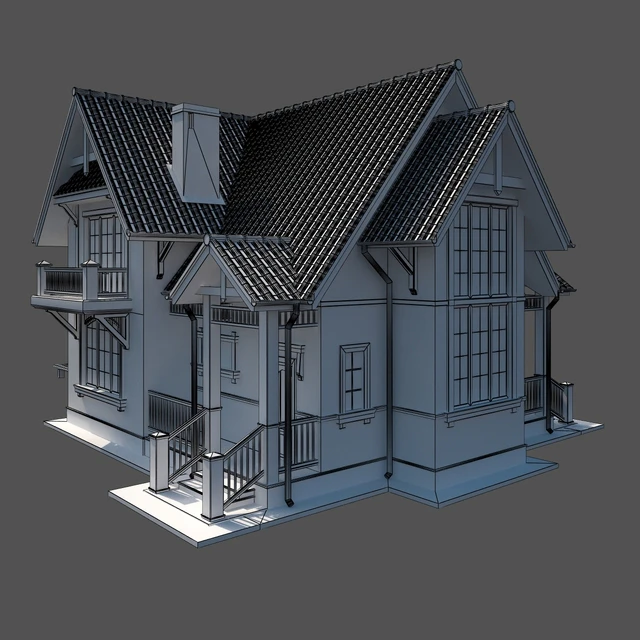 European country house — Скачать