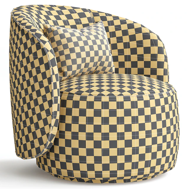 Fendi Casa Anabelle Armchair — Скачать