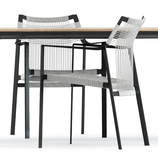 Nodi armchair and Illum table by Tribu — Descargar