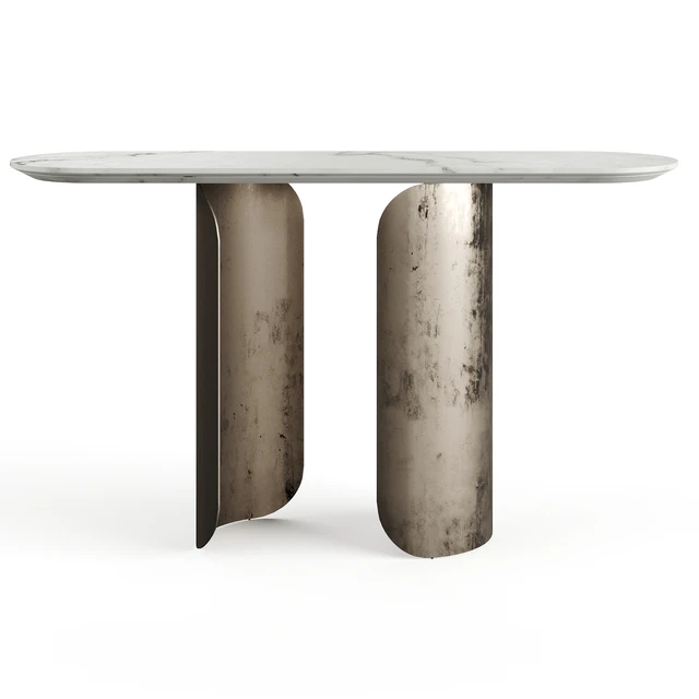 GABRIEL OPERA CONTEMPORARY OVAL CONSOLE — Descargar