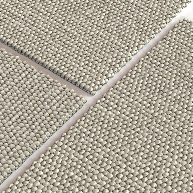 Ковер HAY Peas Soft Grey Rug — Скачать