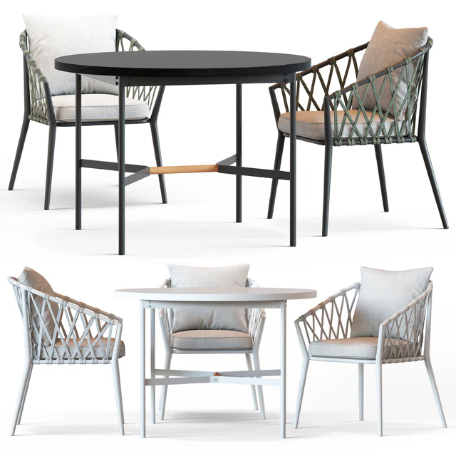 Globewest Maui Armchair and Morgan Table — Descargar