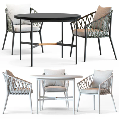 Globewest Maui Armchair and Morgan Table — Ver 3