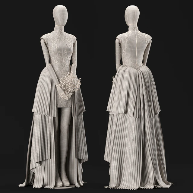 Wedding dress 02 — Скачать