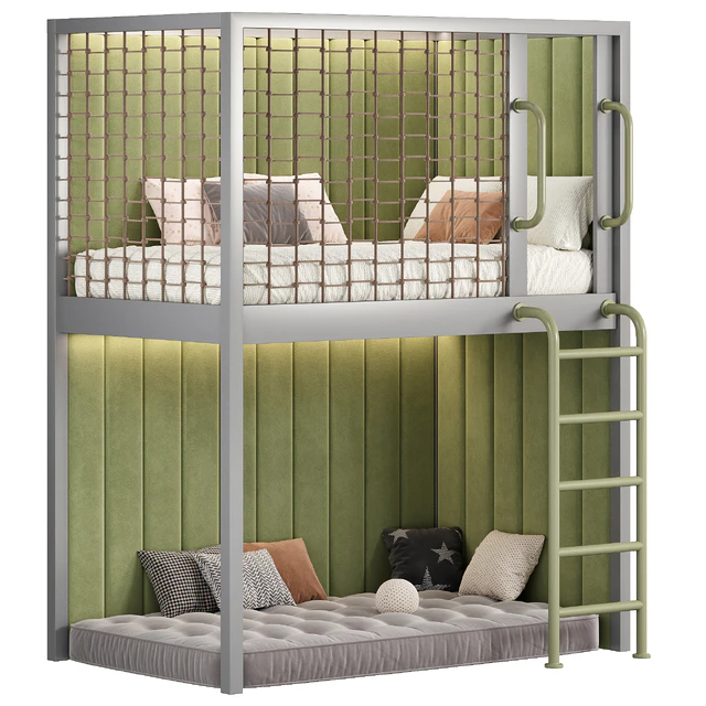 Designer two-level bed Kids room 23 — Descargar