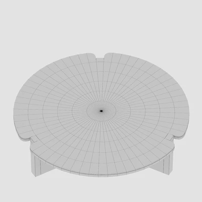 coffee table Cosmo round mia casa — Ver 3