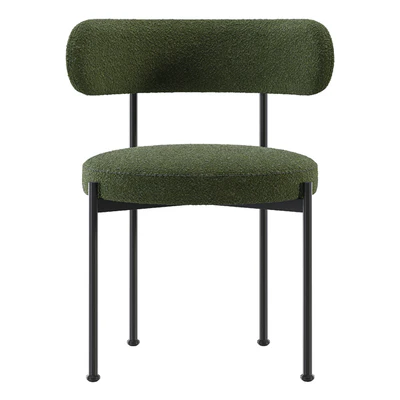INESSE BOUCLE DINING CHAIR-CB2 — Ver 5