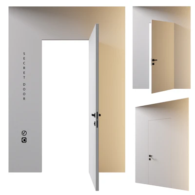 Concealed door | Door Secret — Ver 4