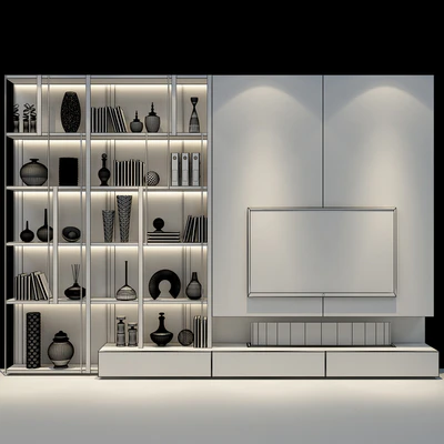 TV shelf 0453 — Ver 2