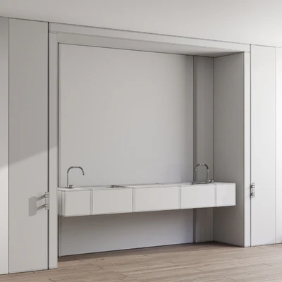 Bathroom furniture by inbani faucet set 33 280 400 70 — Вид 5