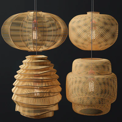 Rattan Lighting Set 7 — Вид 1