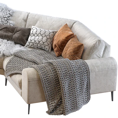 Joy shaped corner sofa — Ver 4