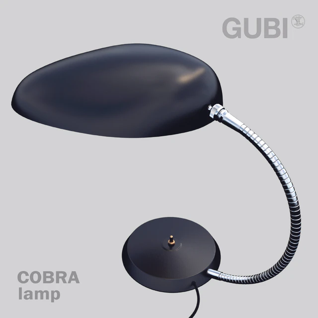 Gubi cobra table lamp — Скачать