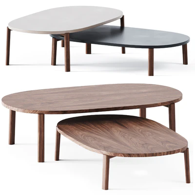 Coffee Tables Tavolino FLY-c 135 by Novamobili — Ver 1