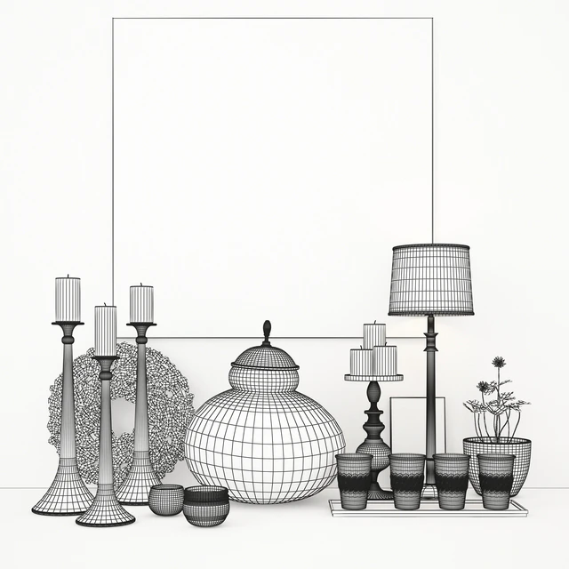 Pink decorative set — Скачать
