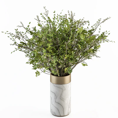 Bouquet - Green Branch in Stone vase 55 — Вид 3