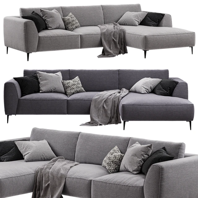 Chateau dAx - Dudy (Corner fabric sofa) — Скачать