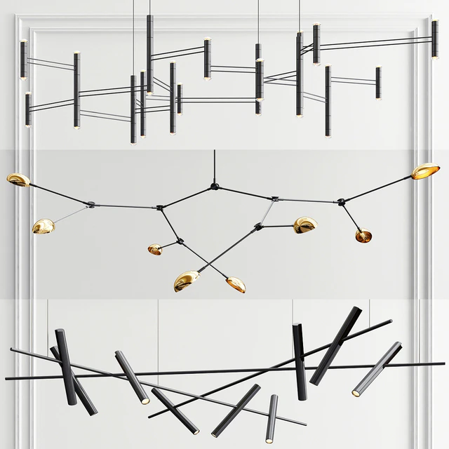 Brand Chandelier Collection - 3 type — Descargar