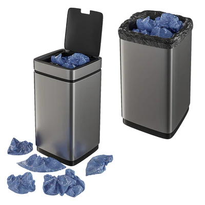 Set of trash cans with contents — Ver 5