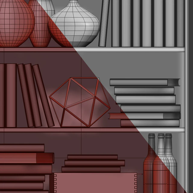 Wardrobe / showcase Andersen. Cabinet / Showcase Andersen by Etg-Home — Descargar