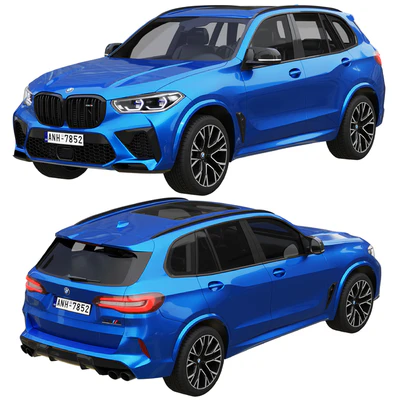 BMW X5 M Competition 2021 — Вид 2