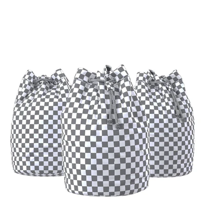 RH/ SOLID CANVAS HAMPER — Вид 2