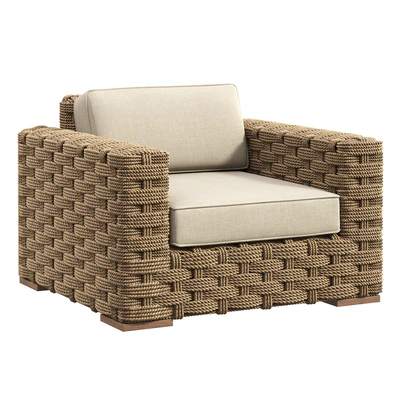Restoration Hardware Rutherford lounge chair — Вид 1
