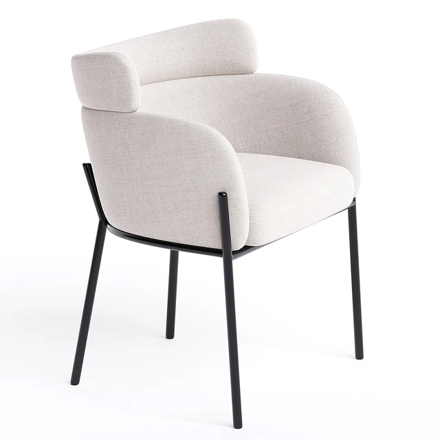 polsterstuhl sandbeige schwarzes — Скачать