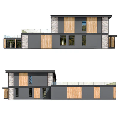 House in the Wright style — Ver 3