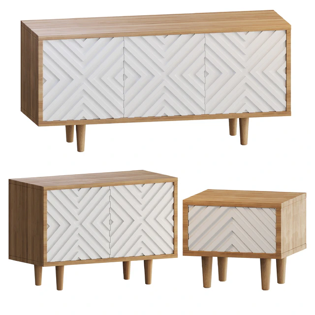 Cabinet Osobica Mount No.2 and bedside table — Descargar