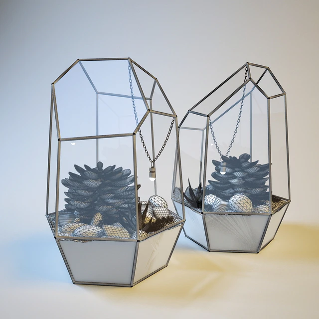 The Glass-garden (настольный террариум) — Скачать