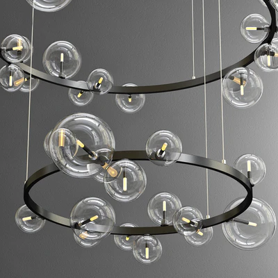 Design ring chandelier IONA Chandelier — Ver 3