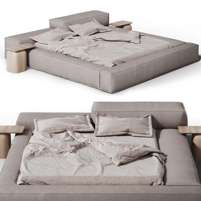 Living divani extrasoft bed — Ver 1